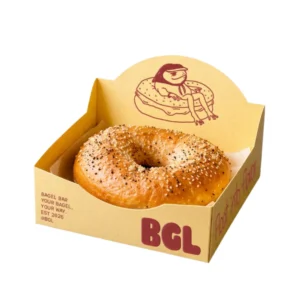 custom printed bagel boxes