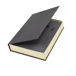 custom printed book style rigid boxes