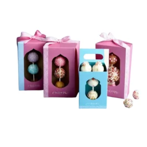 custom printed cake pop boxes