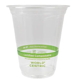 custom printed compostable cold cup