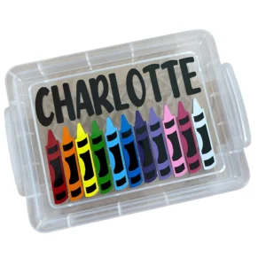 custom printed crayon boxes