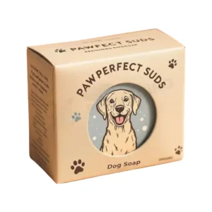 custom printed dog soap boxes