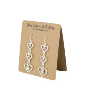 custom printed earring cards