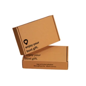 custom printed kraft mailer boxes