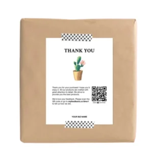 custom printed packaging insert cards