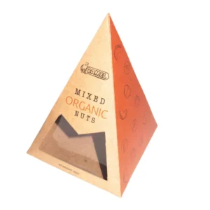 custom printed pyramid food boxes