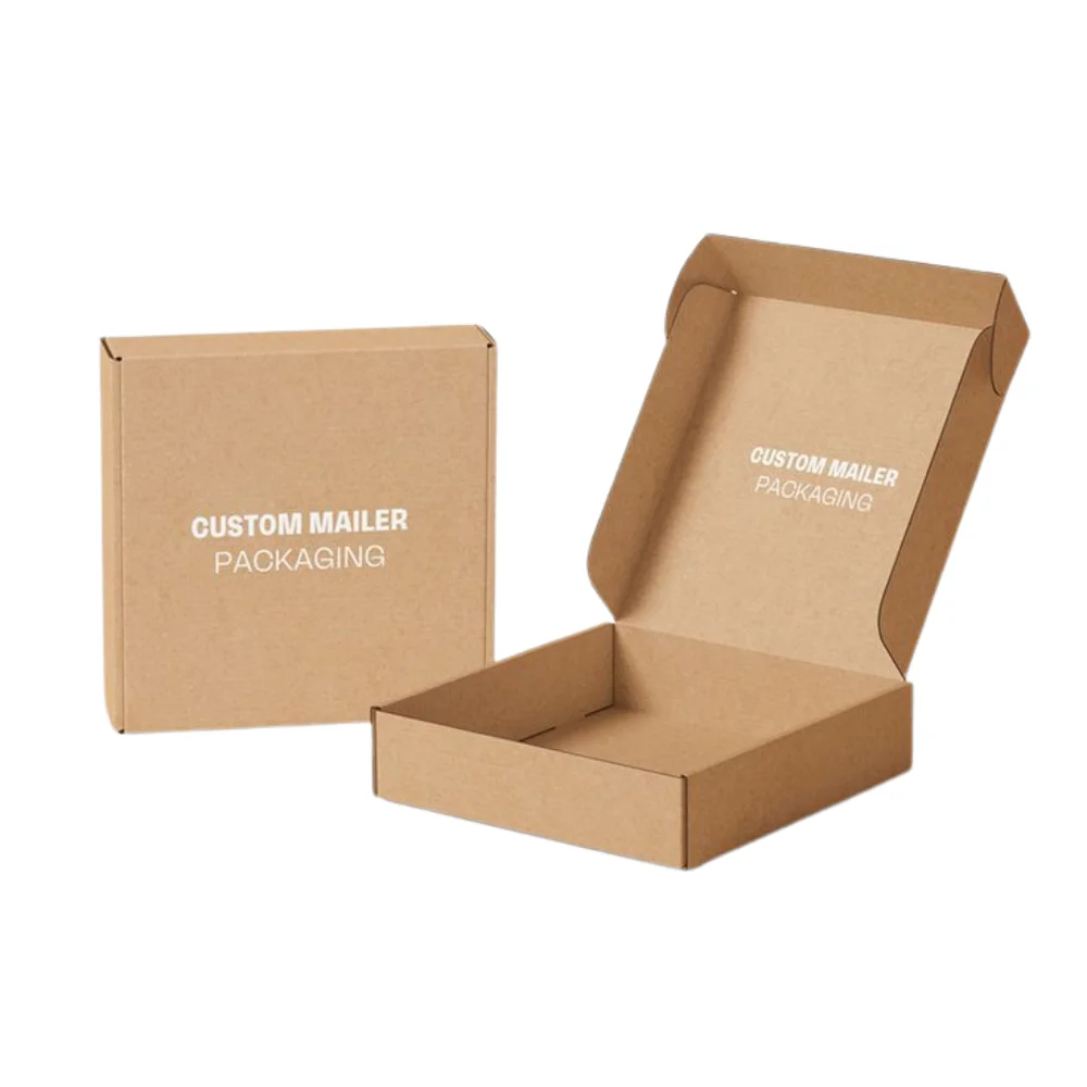 custom printed retail shipping mailer boxes