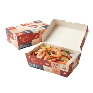 custom printed shrimp box