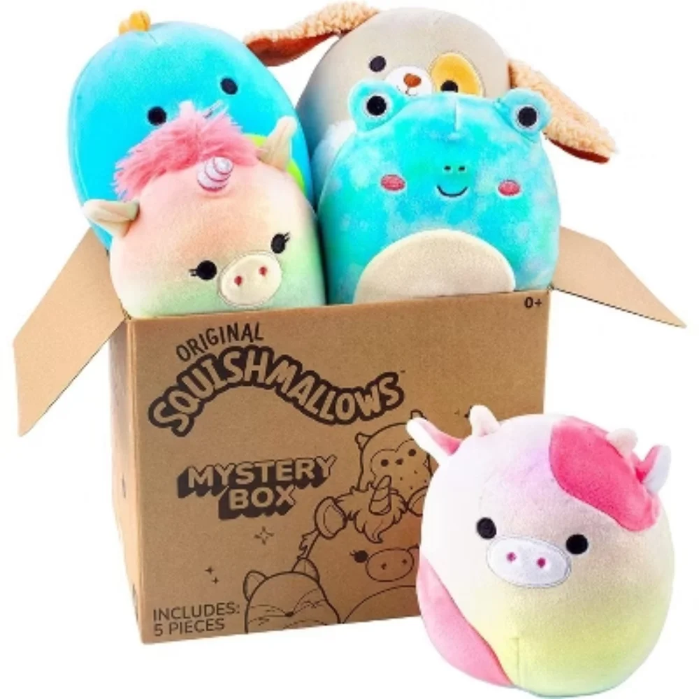 custom printed squish mallows boxes