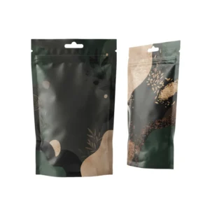custom printed tear notch packaging