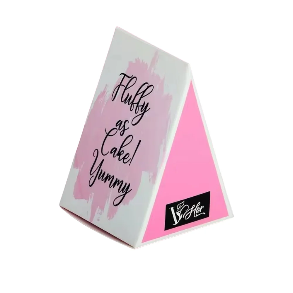 custom printed triangle boxes