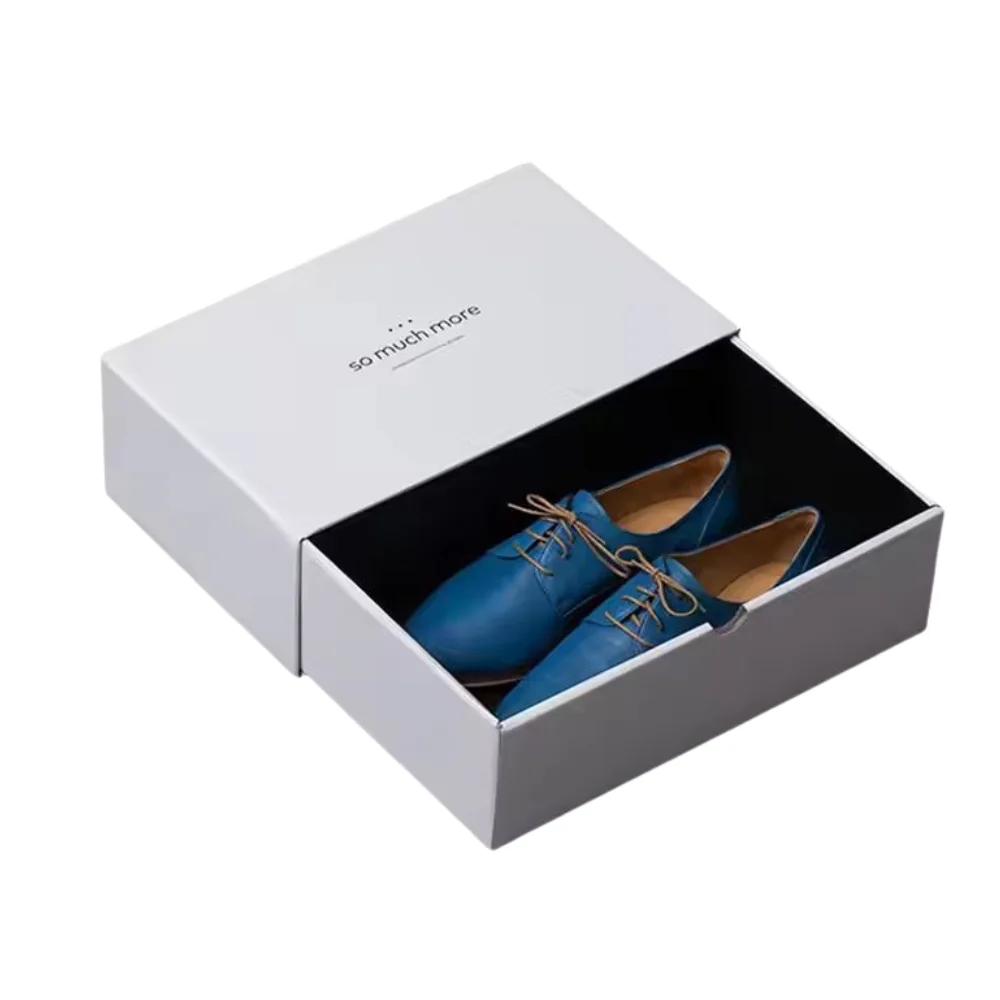 custom rigid shoe boxes packaging