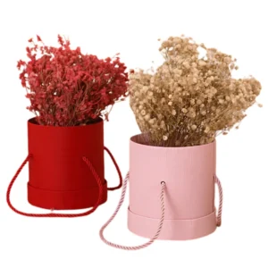 custom round flower boxes