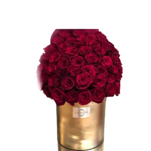 custom round flower boxes with logo