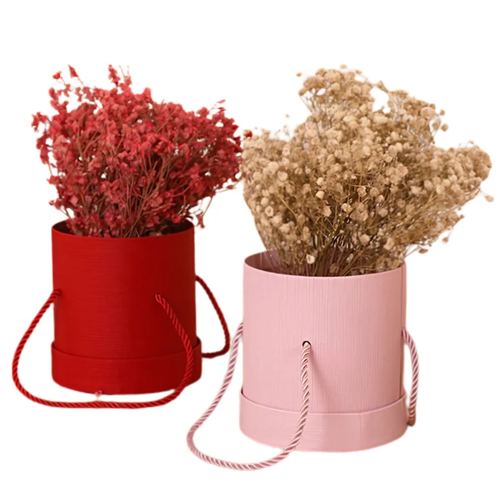 custom round flower boxes