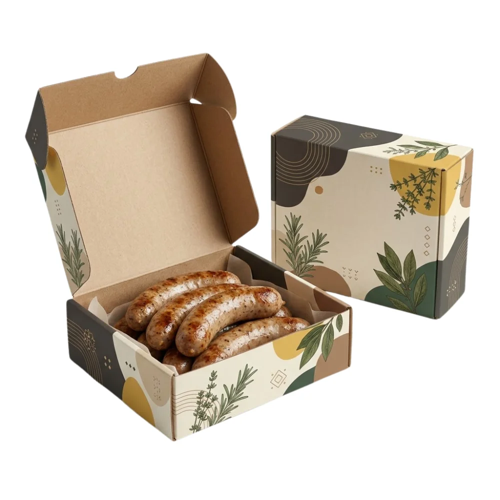 custom sausage boxes packaging