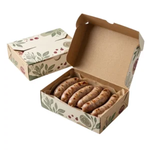 custom sausage boxes with logo