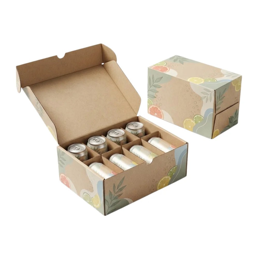 custom seltzer packaging