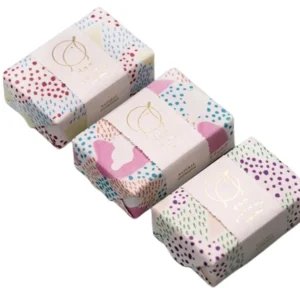 custom soap wrapping paper packaging