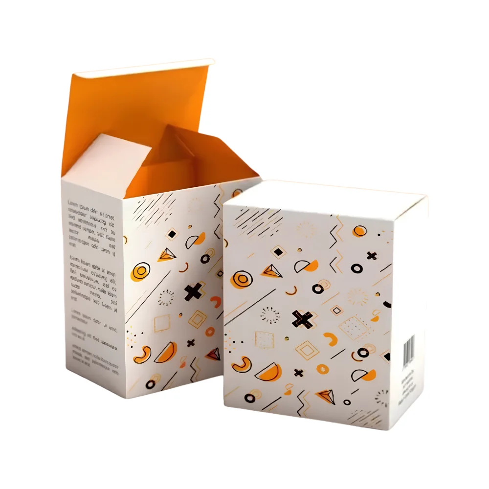 custom straight tuckend packaging