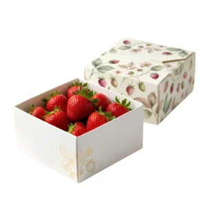 custom strawberry boxes