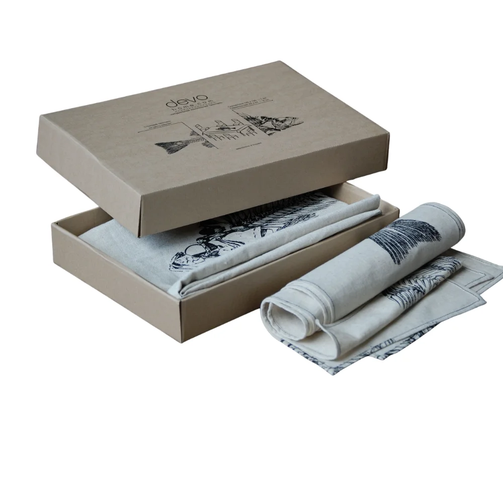 Custom Tablecloth Packaging