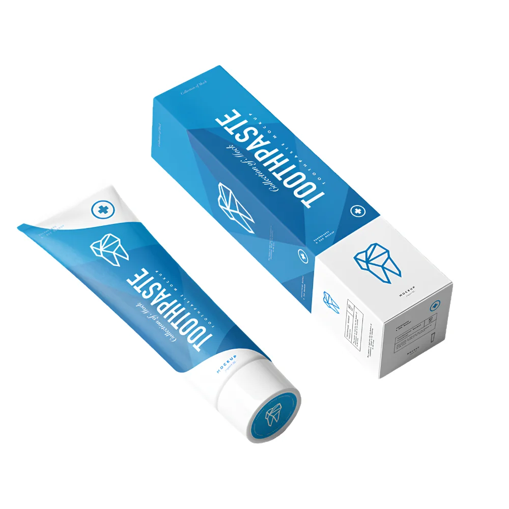 custom toothpaste boxes with logo