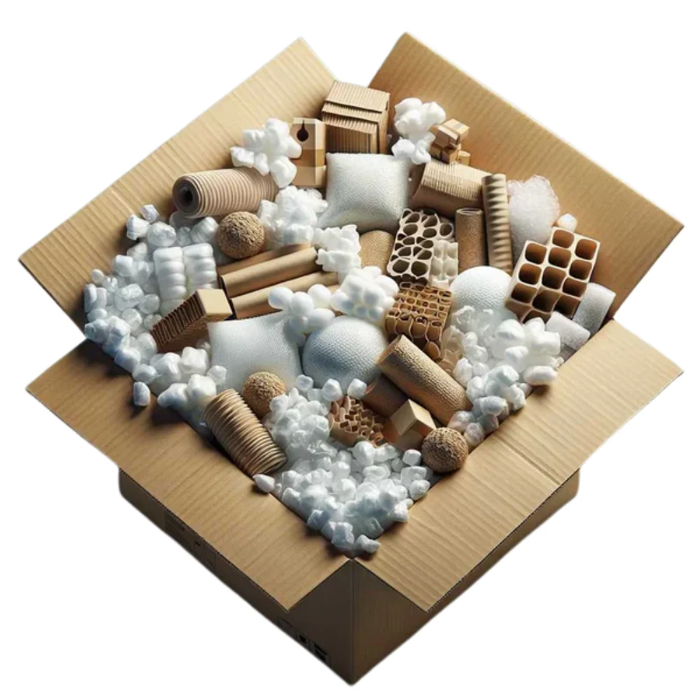 custom void fill packaging with logo