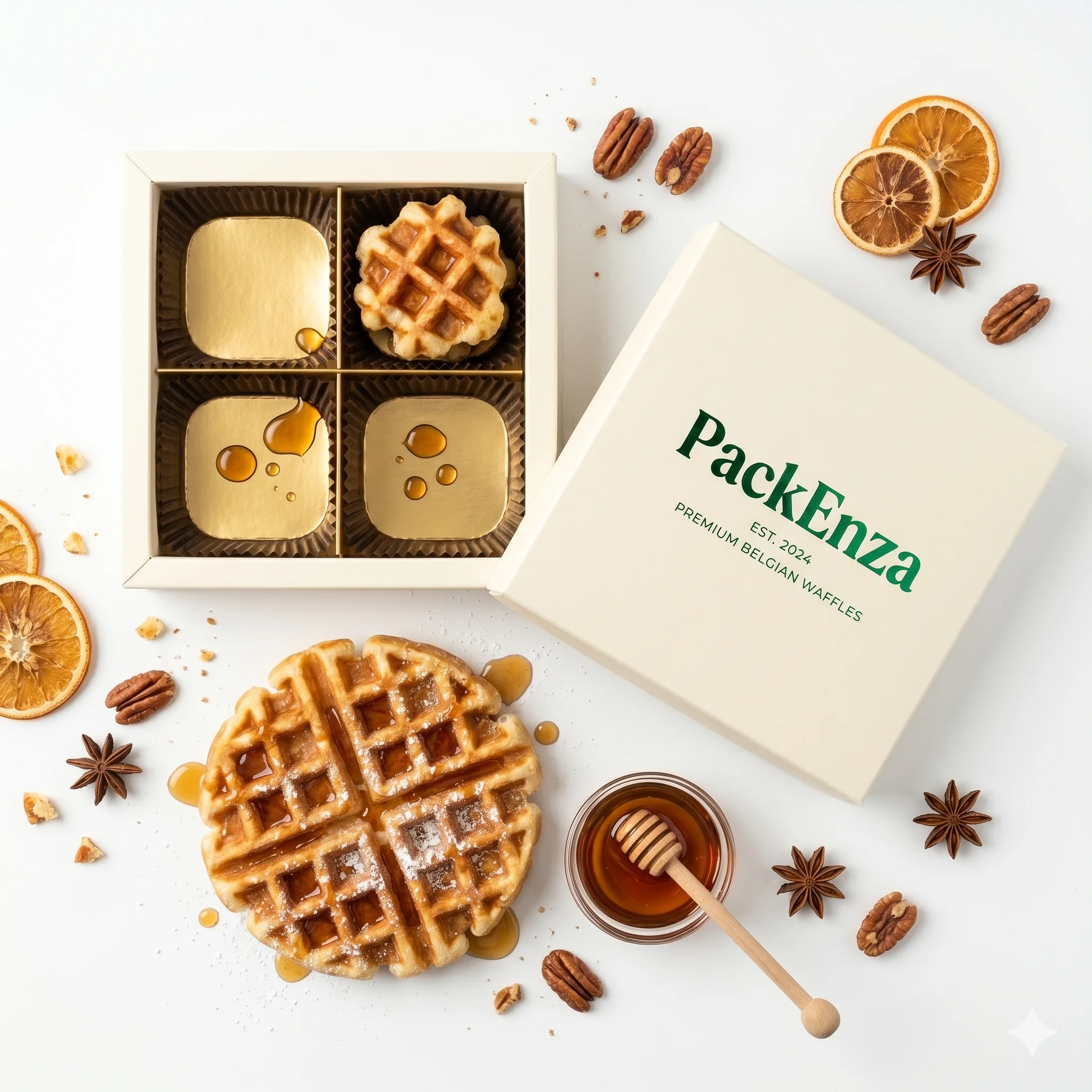 custom waffle boxes supplier