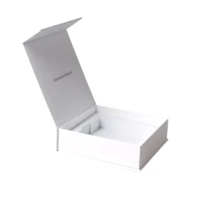 custom white rigid boxes