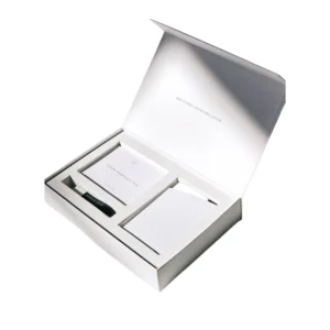 custom white rigid boxes packaging