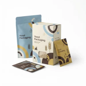 custom yeast packaging with logo