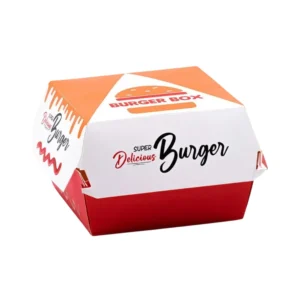premium custom hamburger packaging
